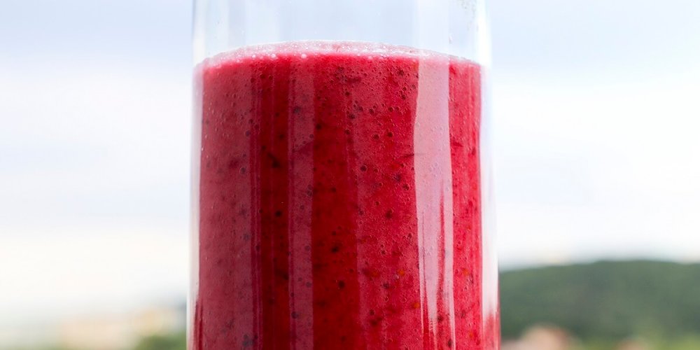 Mrkvovo-levanduľové smoothie