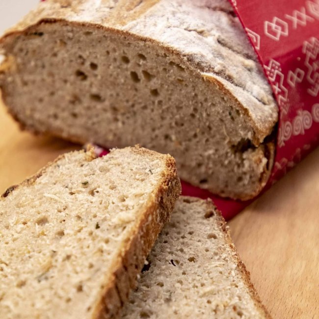 Kváskový chlieb z jednozrnky