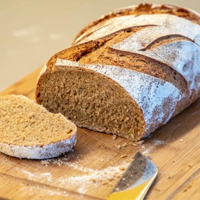 Kváskový chlieb z jednozrnky