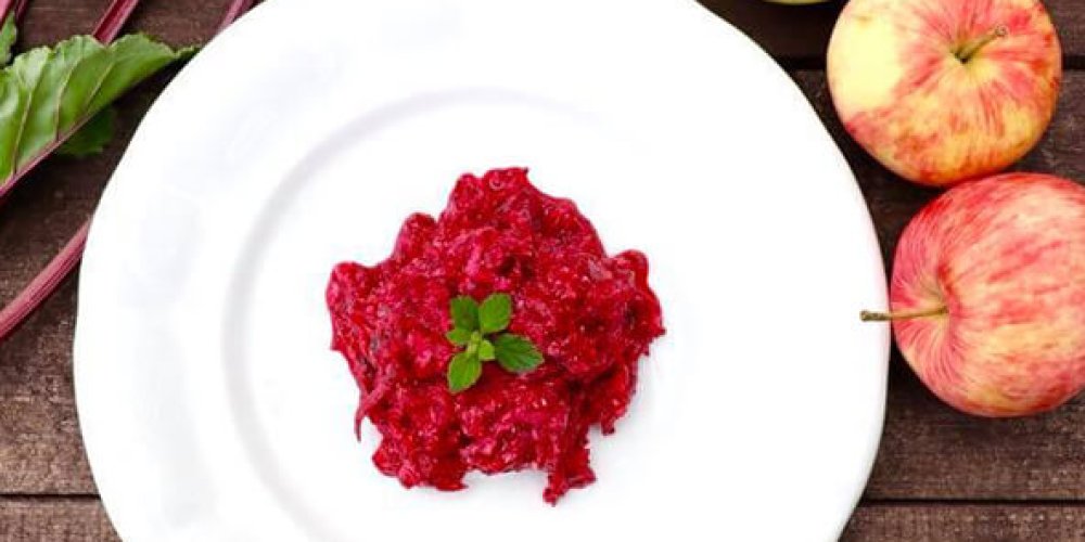 Cviklovo-jablkový šalát