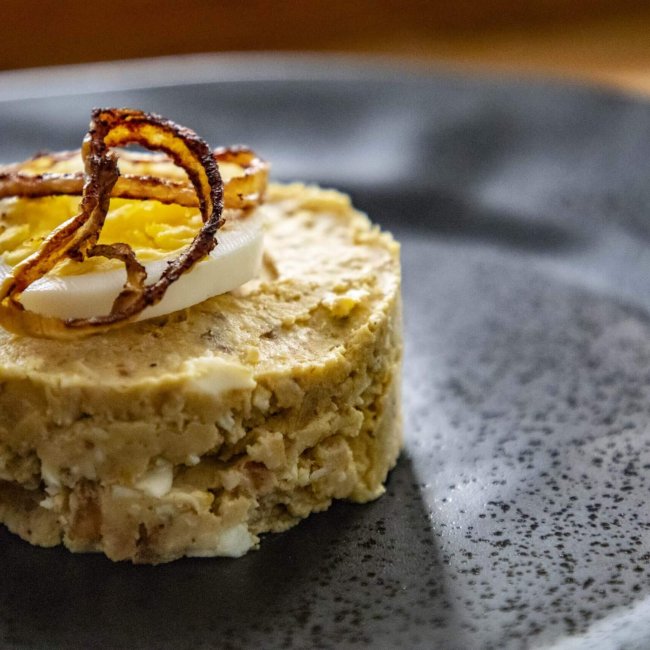 Nátierka z mangalicových oškvariek