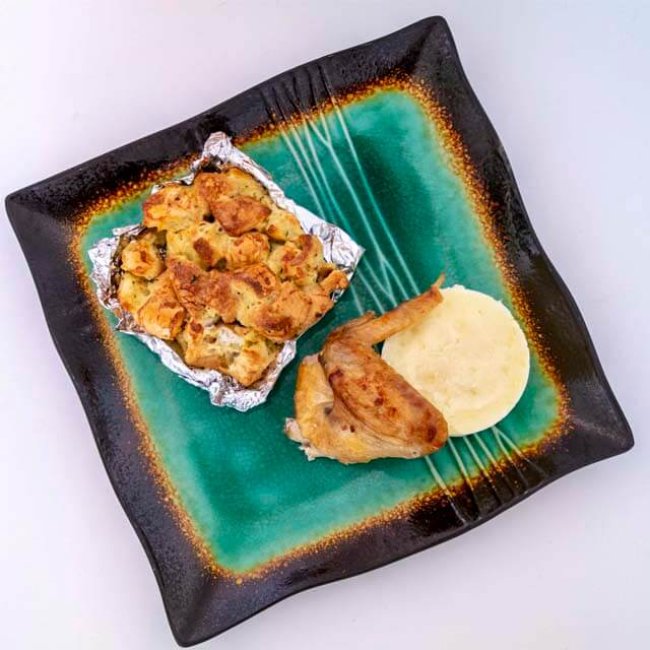 Lahodné pečené kura