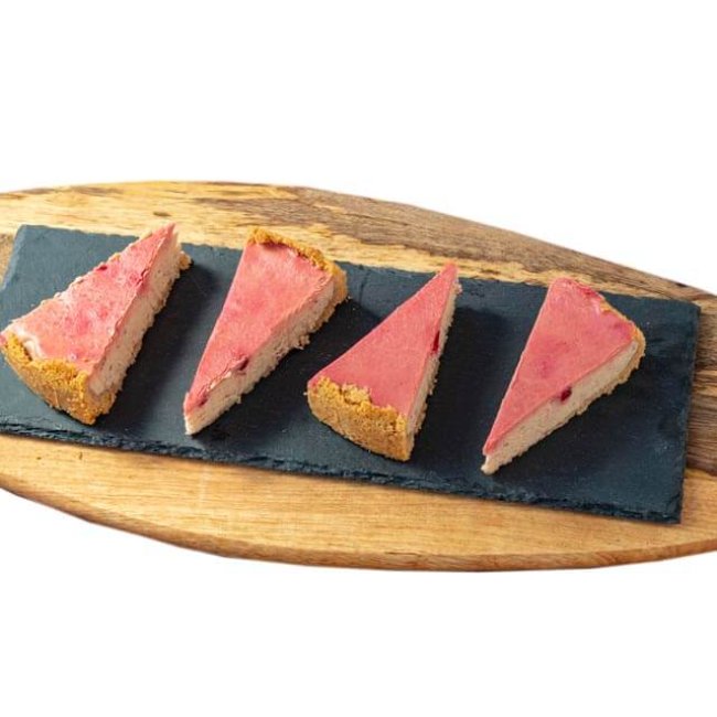 Ríbezľový cheesecake z ovčej ricotty