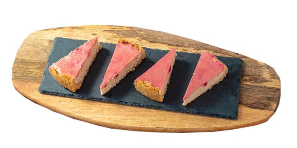 Ríbezľový cheesecake z ovčej ricotty