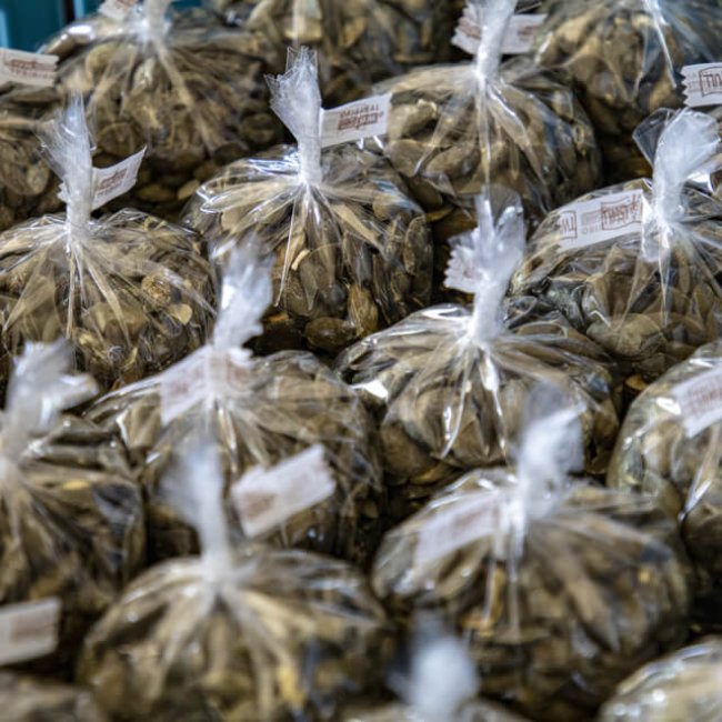 Jesenný zber úrody v Tekvičke