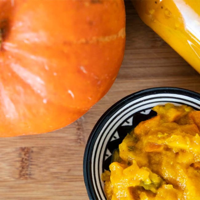 Tekvicovo-cuketové chutney