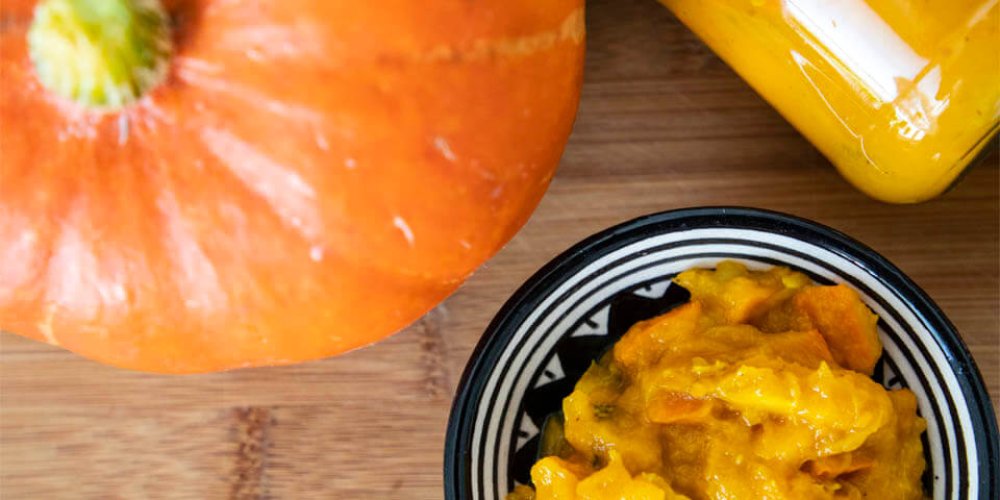 Tekvicovo-cuketové chutney