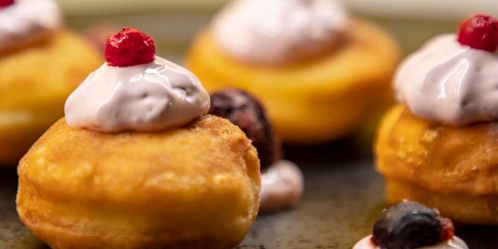 Fašiangové tvarohové šišky