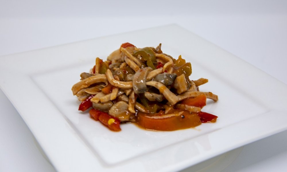 Bulharský šalát s grilovanou hlivou