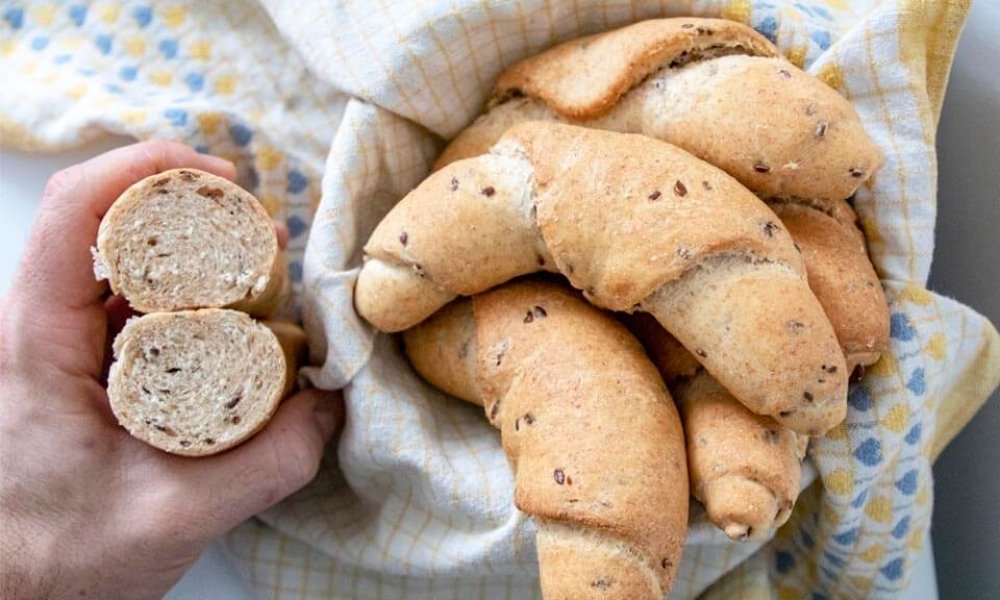 Ľanové rožky s jednozrnkou