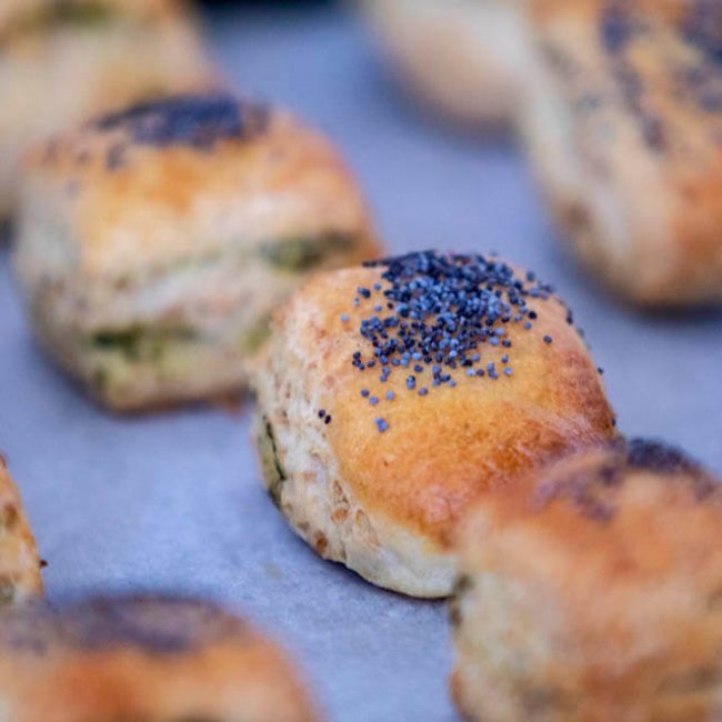 Pagáče s medvedím cesnakom