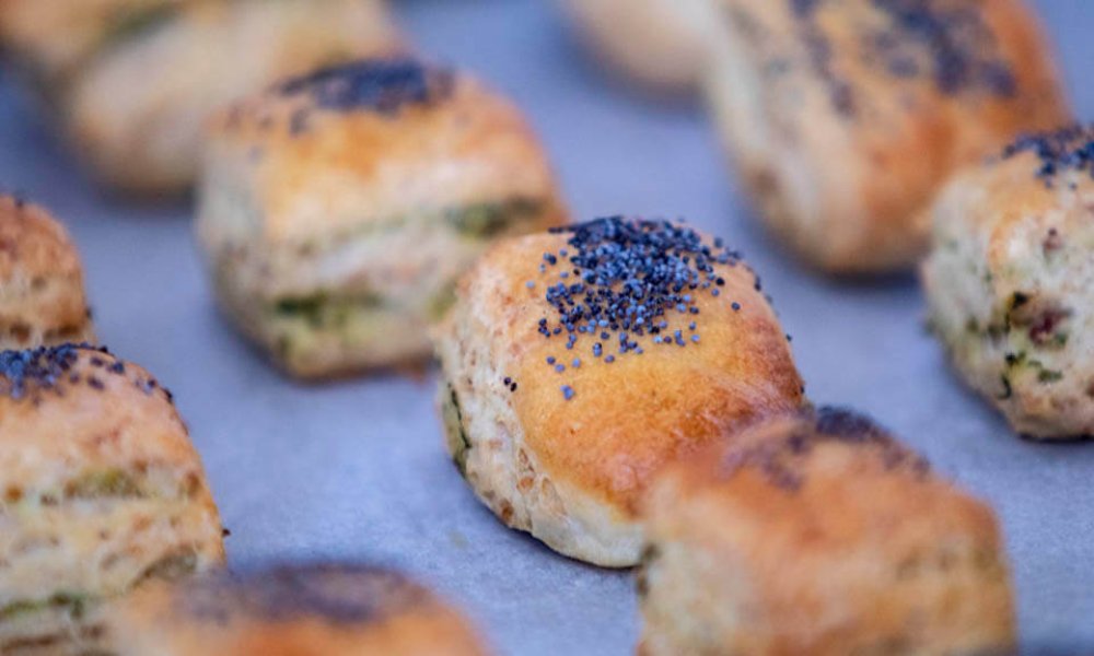 Pagáče s medvedím cesnakom