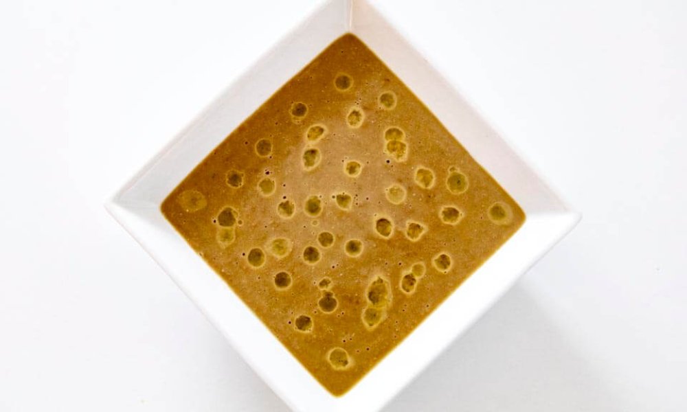 Šošovicovo-mätová polievka