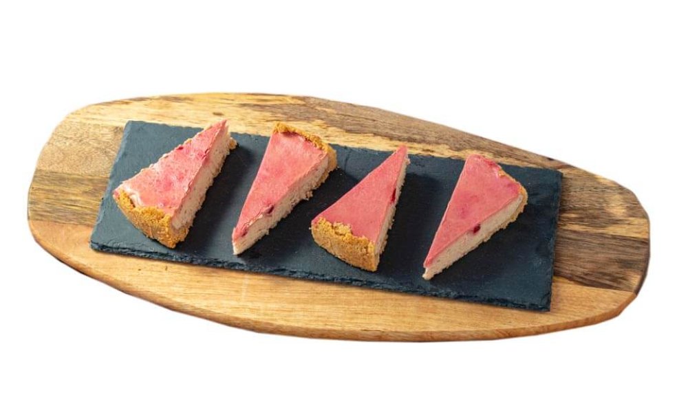 Ríbezľový cheesecake z ovčej ricotty