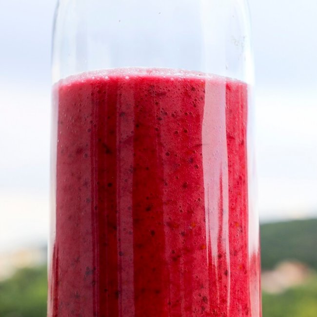 Ríbezľovo-petržlenové smoothie
